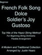 French Folk Song, Dolce, Soldier's Joy, Gustoso Orchestra sheet music cover